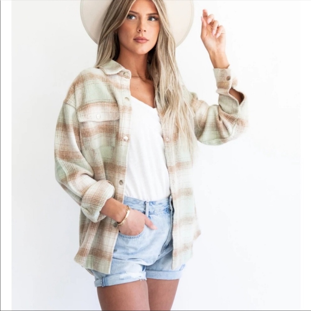 Bailey Rose Flannel sold by Vici